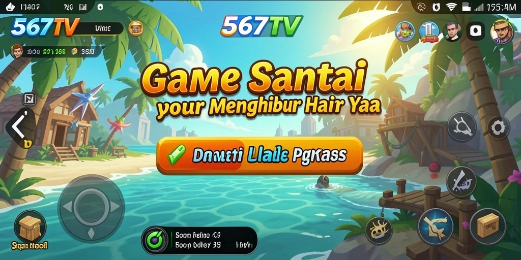Tampilan gameplay 567TV yang mengasyikkan dan beragam.