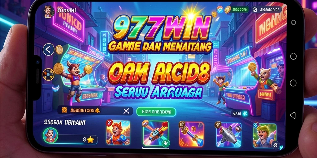 Tangkapan layar gameplay 9777WIN menampilkan aksi seru dalam game Arcade.