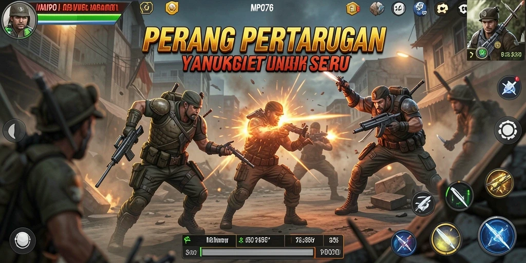 Tampilan grafis yang spektakuler dalam aksi Fighting yang seru.