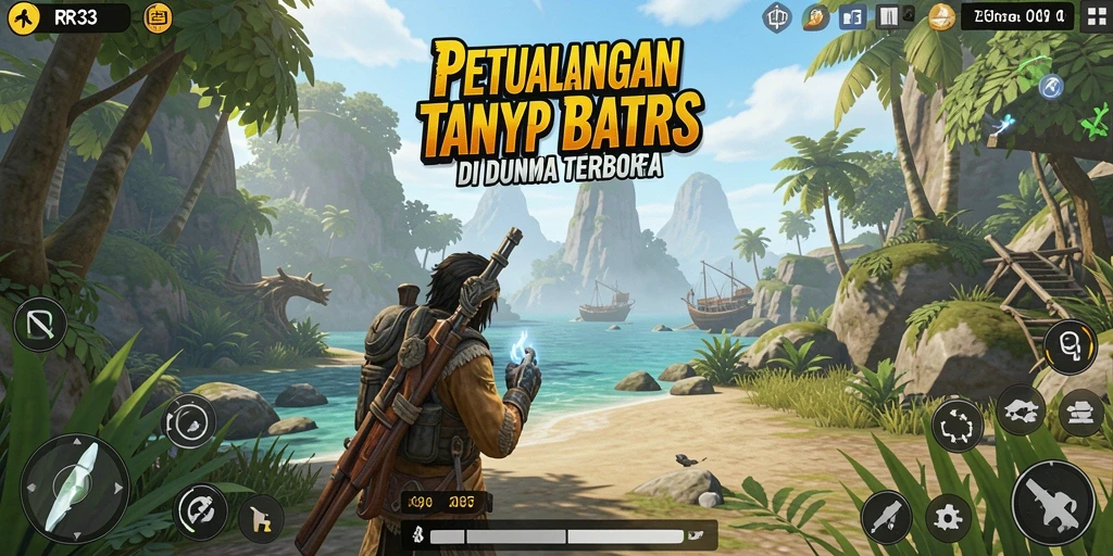 Gameplay seru di dunia terbuka RR33 yang menakjubkan.